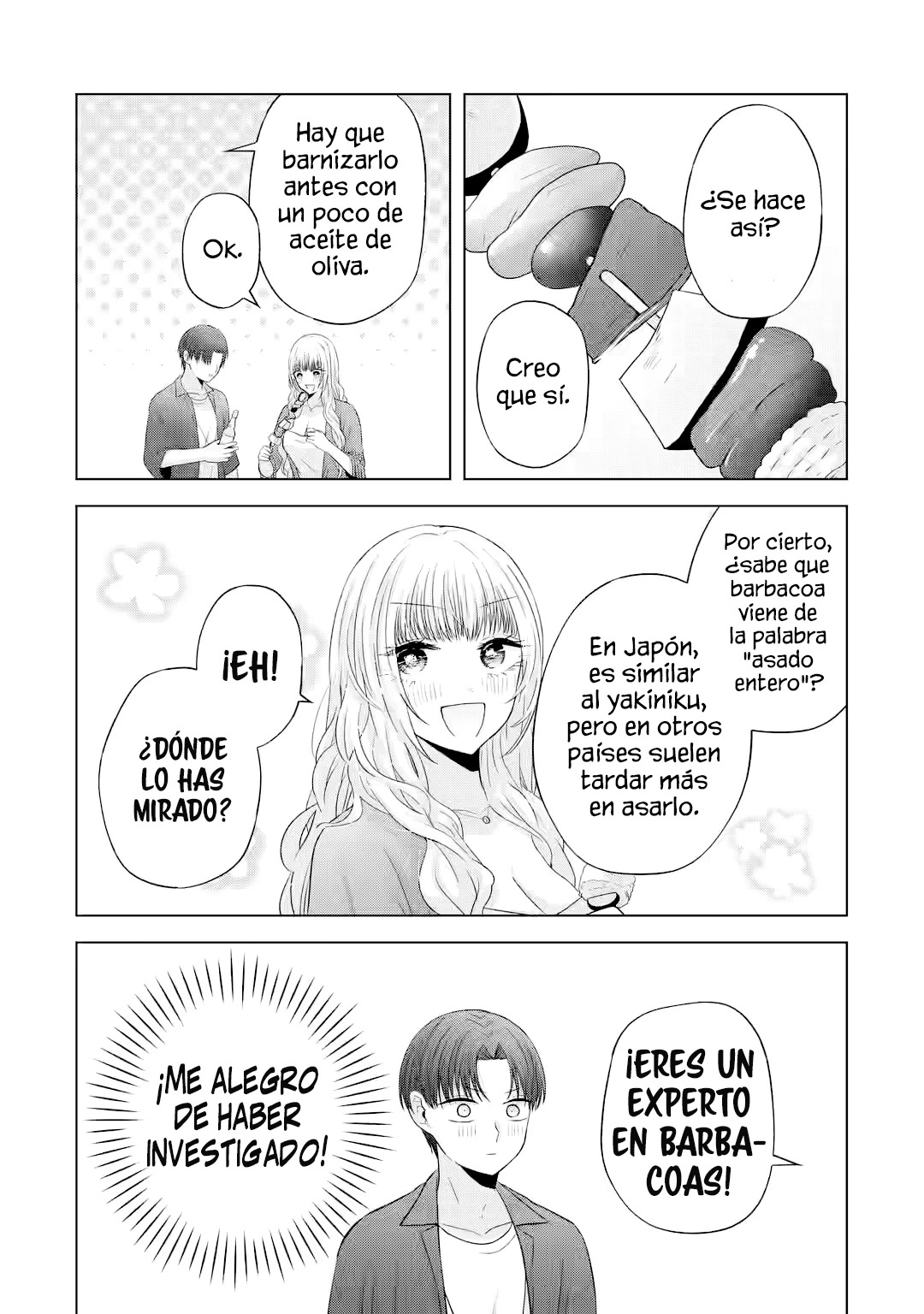 Nanjou-san wa Boku ni Dakaretai Capitulo 11: Nanjou-san y la barbacoa página 21