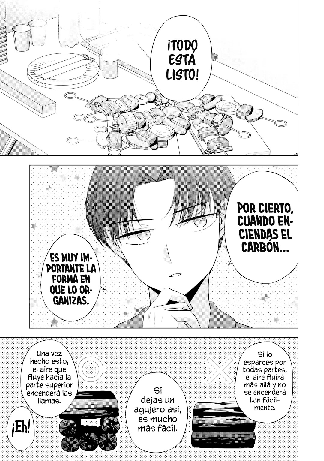 Nanjou-san wa Boku ni Dakaretai Capitulo 11: Nanjou-san y la barbacoa página 22