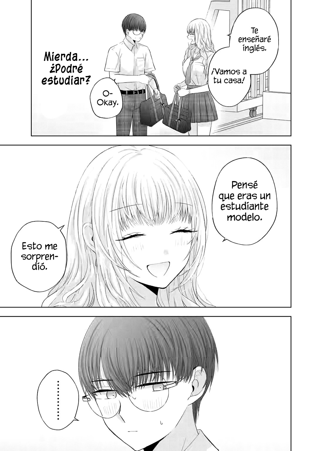 Nanjou-san wa Boku ni Dakaretai Capitulo 13: Nanjou-san y los estudios página 14
