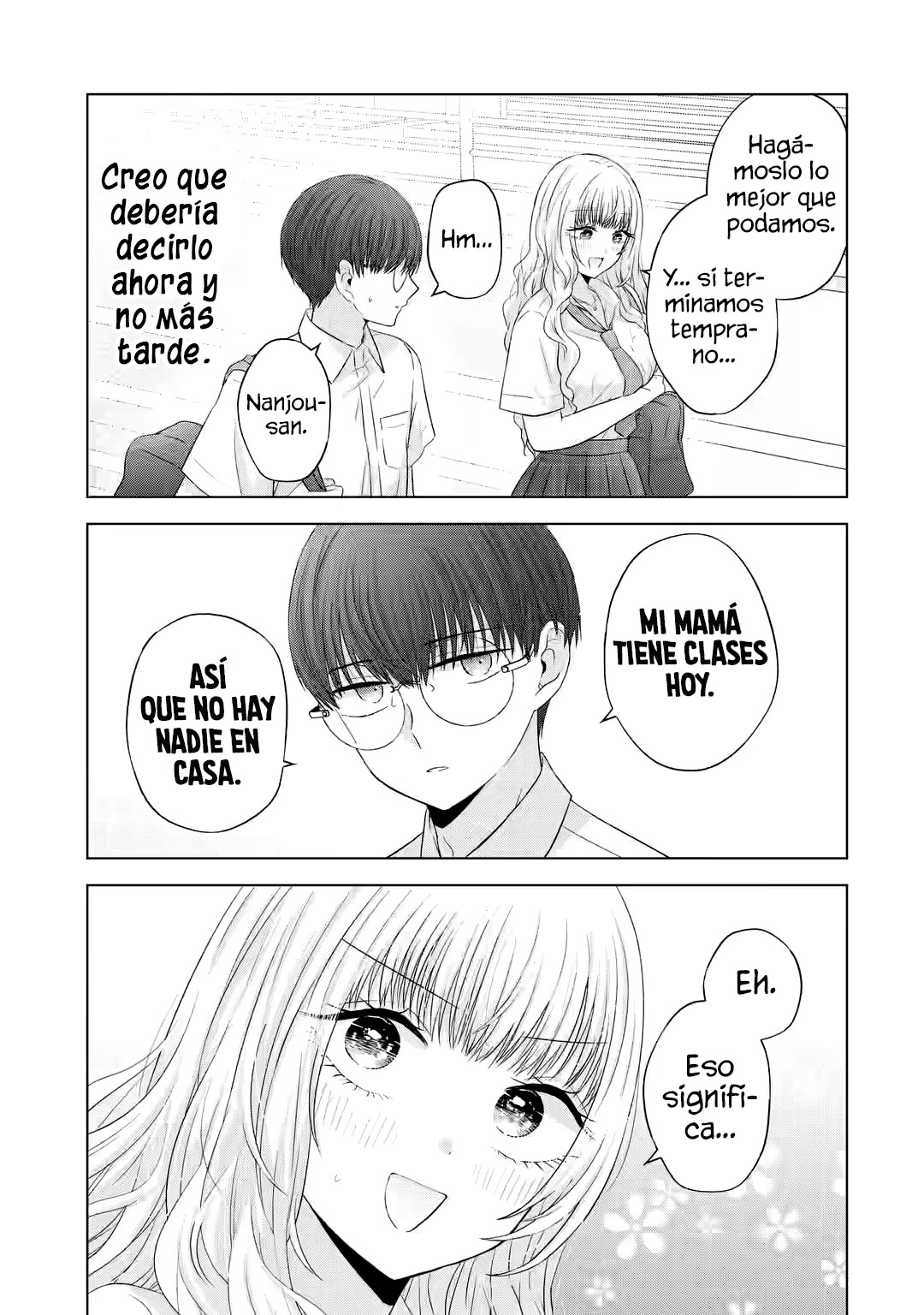 Nanjou-san wa Boku ni Dakaretai Capitulo 13: Nanjou-san y los estudios página 16