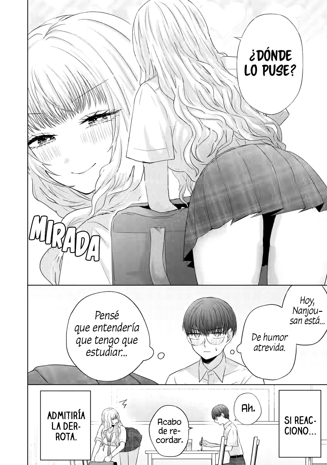 Nanjou-san wa Boku ni Dakaretai Capitulo 13: Nanjou-san y los estudios página 25