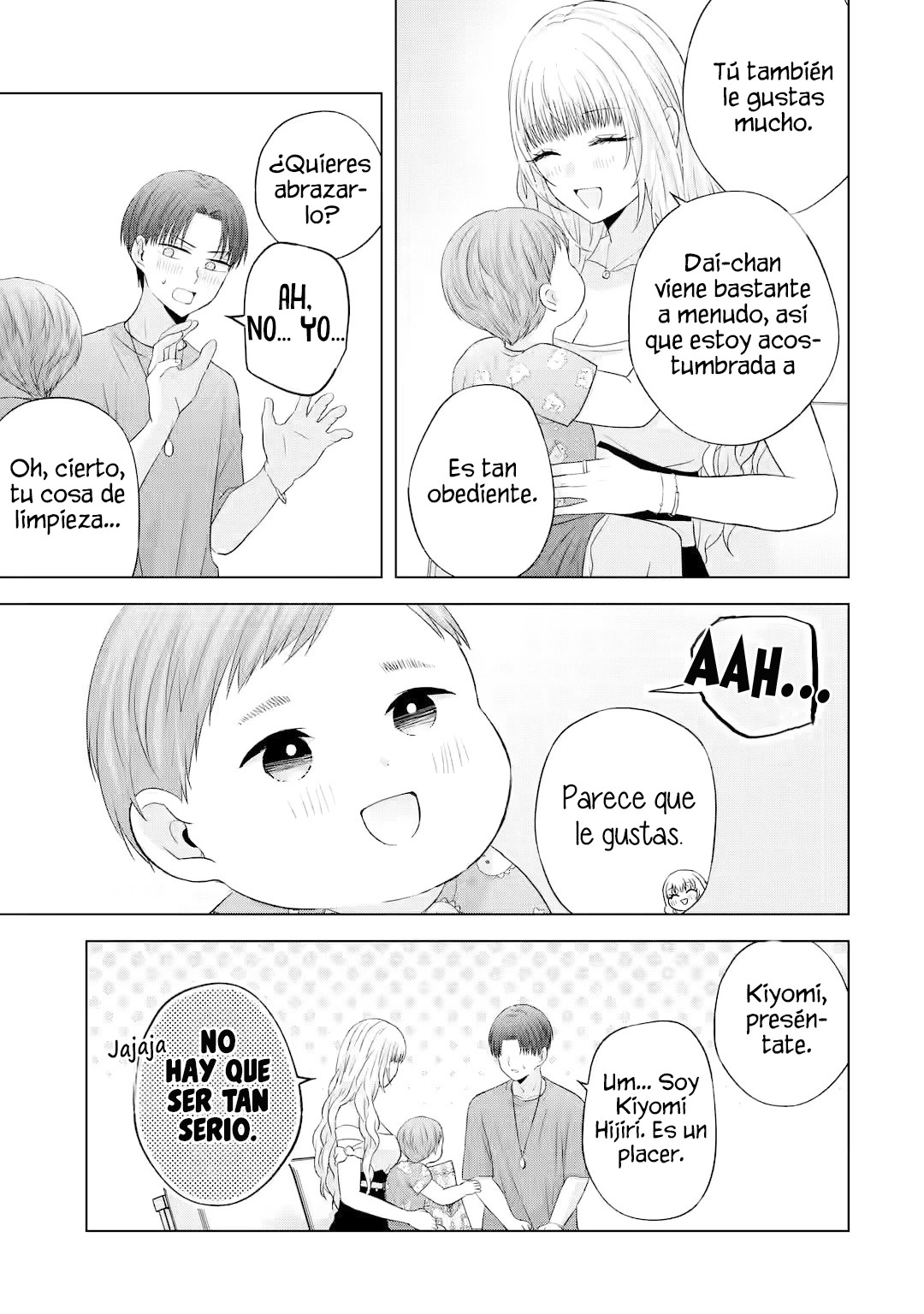 Nanjou-san wa Boku ni Dakaretai Capitulo 15: Nanjou-san y el bebé página 14