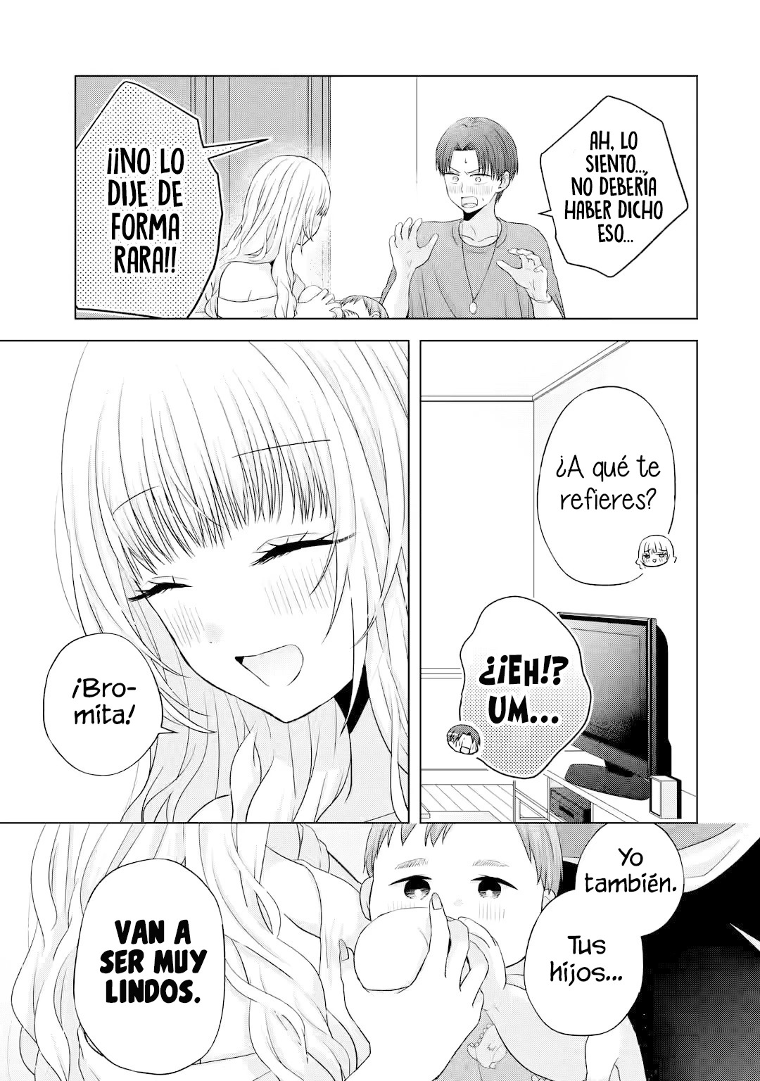 Nanjou-san wa Boku ni Dakaretai Capitulo 15: Nanjou-san y el bebé página 40