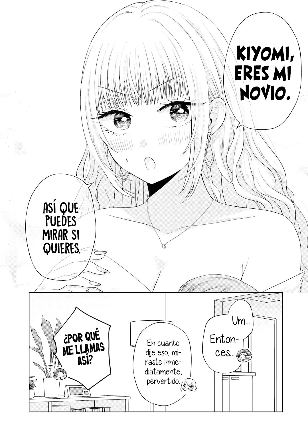 Nanjou-san wa Boku ni Dakaretai Capitulo 15: Nanjou-san y el bebé página 44