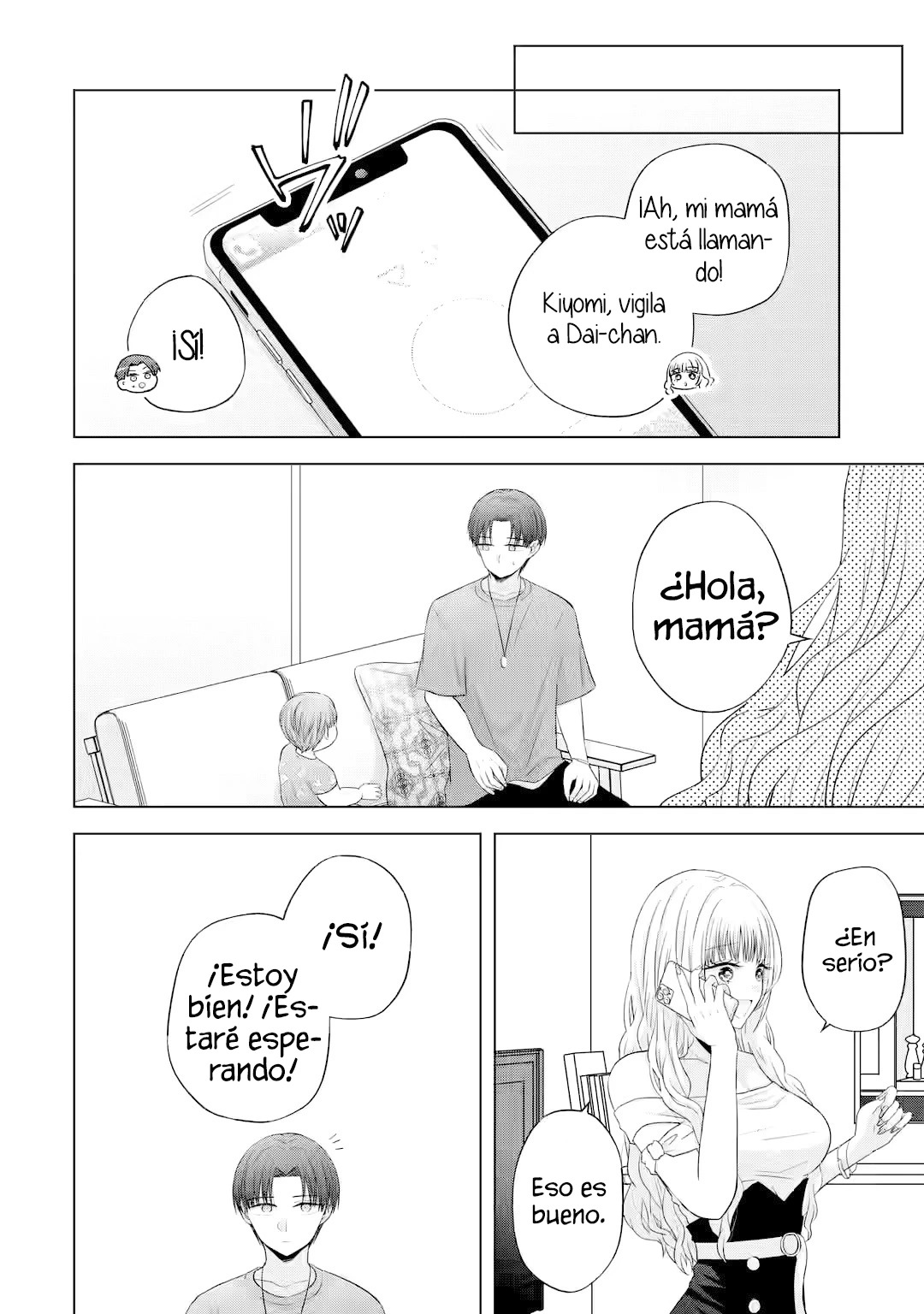 Nanjou-san wa Boku ni Dakaretai Capitulo 15: Nanjou-san y el bebé página 45