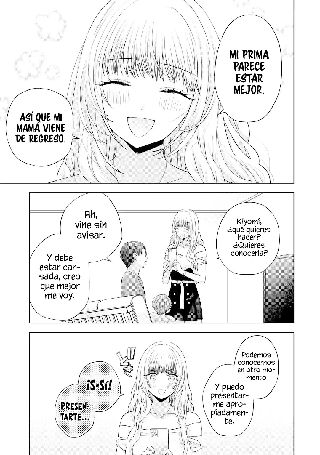 Nanjou-san wa Boku ni Dakaretai Capitulo 15: Nanjou-san y el bebé página 46