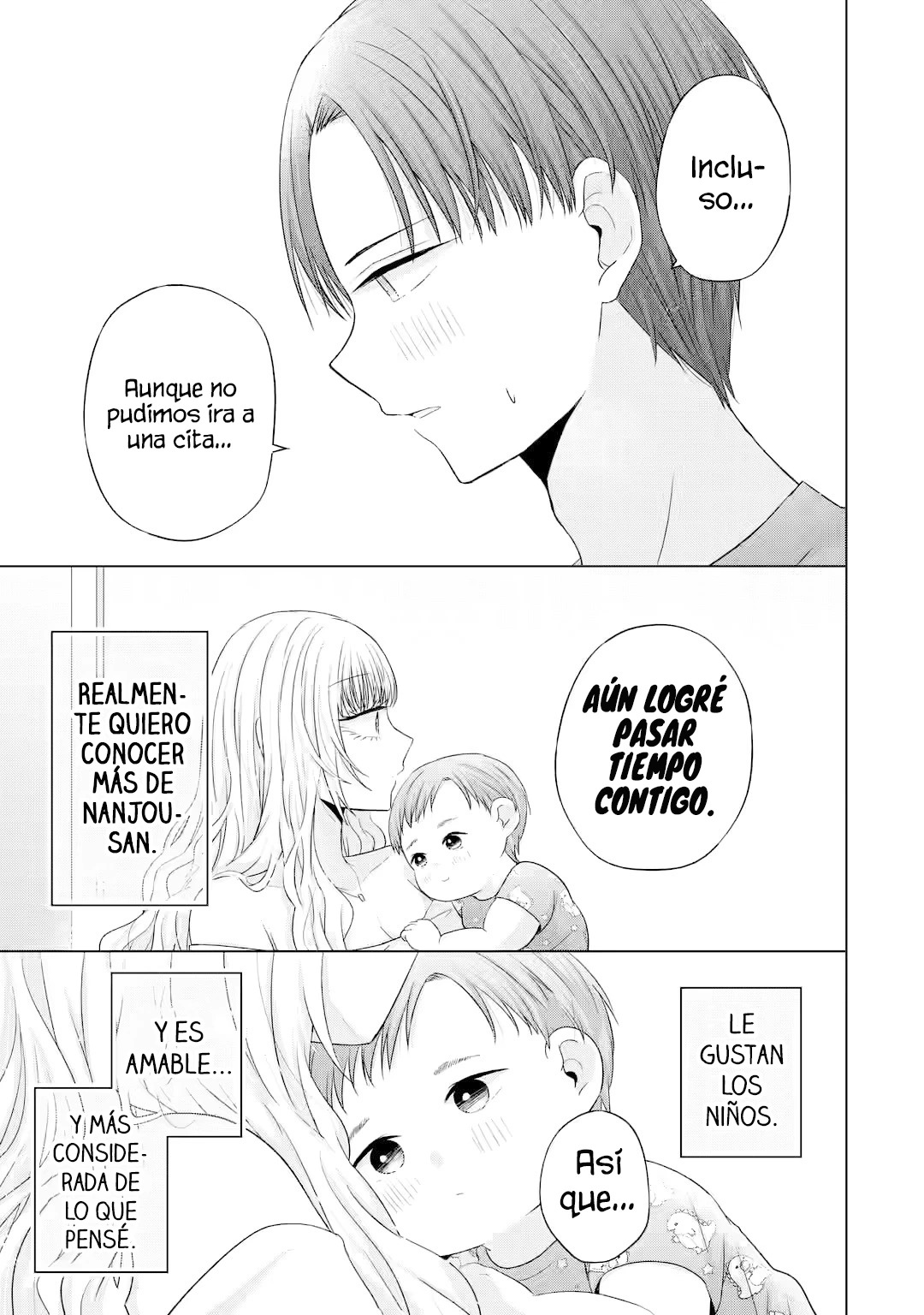 Nanjou-san wa Boku ni Dakaretai Capitulo 15: Nanjou-san y el bebé página 50