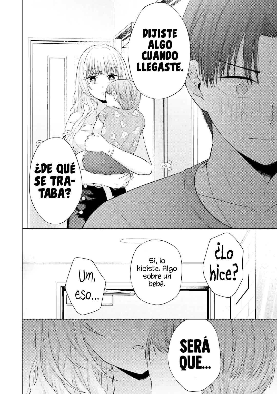 Nanjou-san wa Boku ni Dakaretai Capitulo 15: Nanjou-san y el bebé página 53