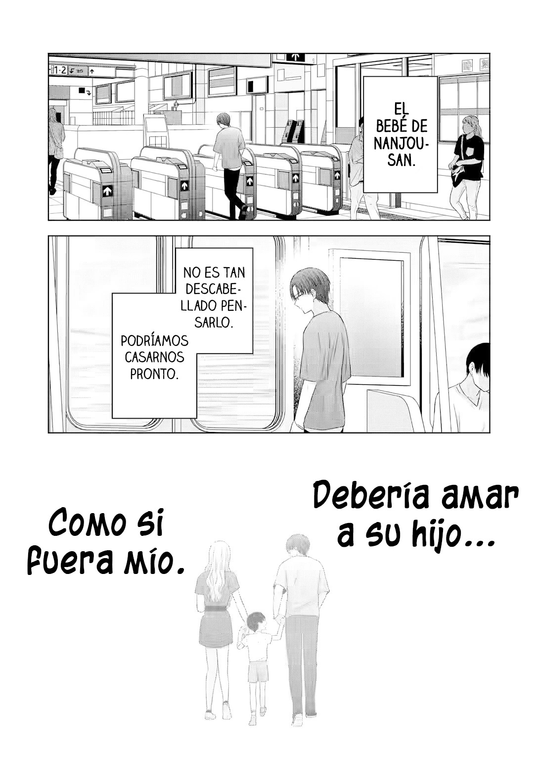 Nanjou-san wa Boku ni Dakaretai Capitulo 15: Nanjou-san y el bebé página 8