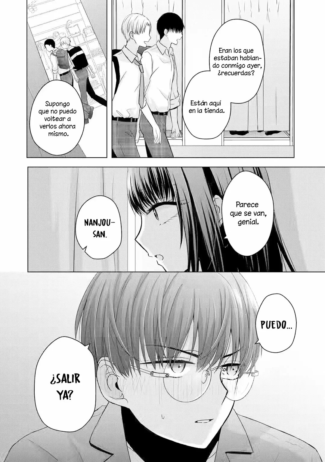 Nanjou-san wa Boku ni Dakaretai Capitulo 2: Nanjou-san y las compras página 20