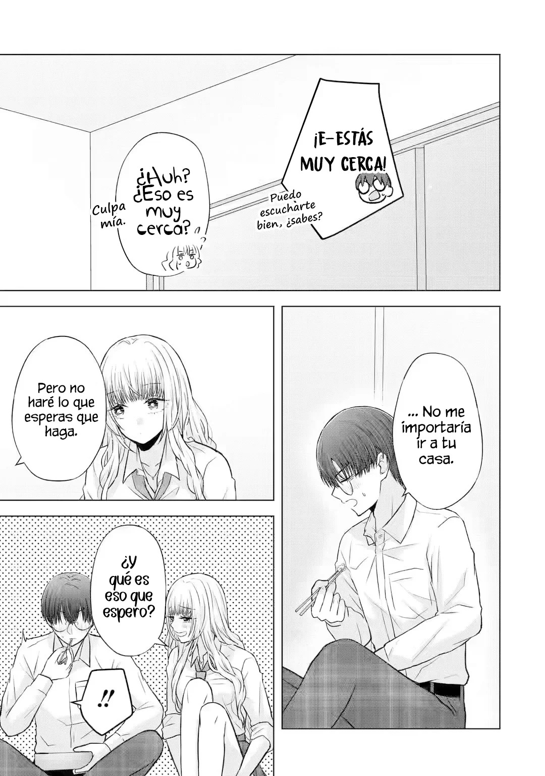 Nanjou-san wa Boku ni Dakaretai Capitulo 4: Nanjou-san se resfría página 8