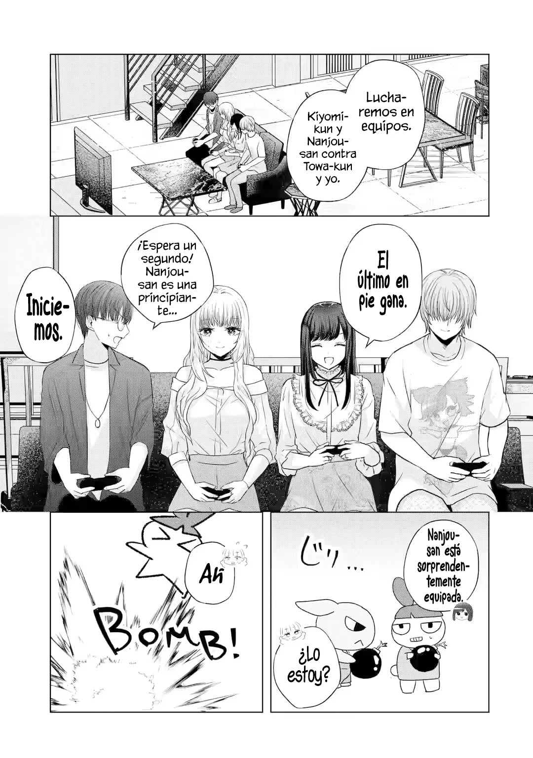 Nanjou-san wa Boku ni Dakaretai Capitulo 6: Jugando con Nanjou-san y los demás página 11
