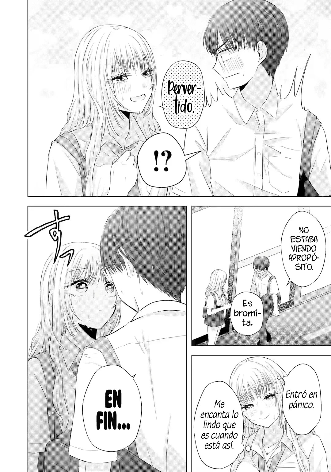 Nanjou-san wa Boku ni Dakaretai Capitulo 7: Nanjou-san es consciente página 11