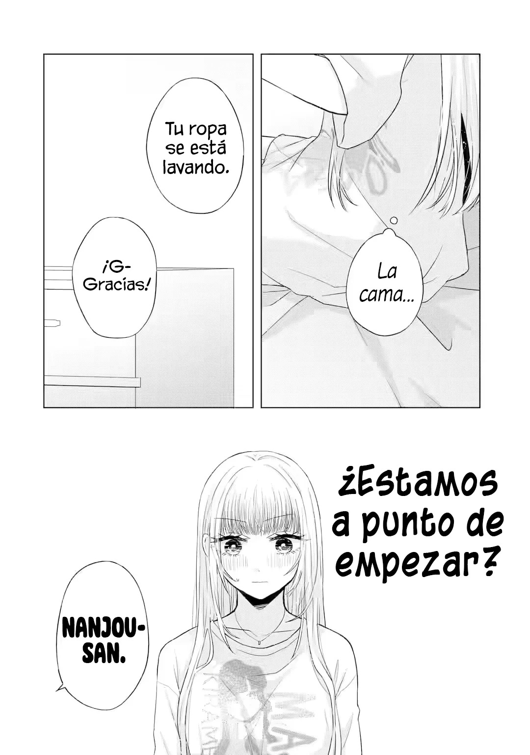 Nanjou-san wa Boku ni Dakaretai Capitulo 7: Nanjou-san es consciente página 27