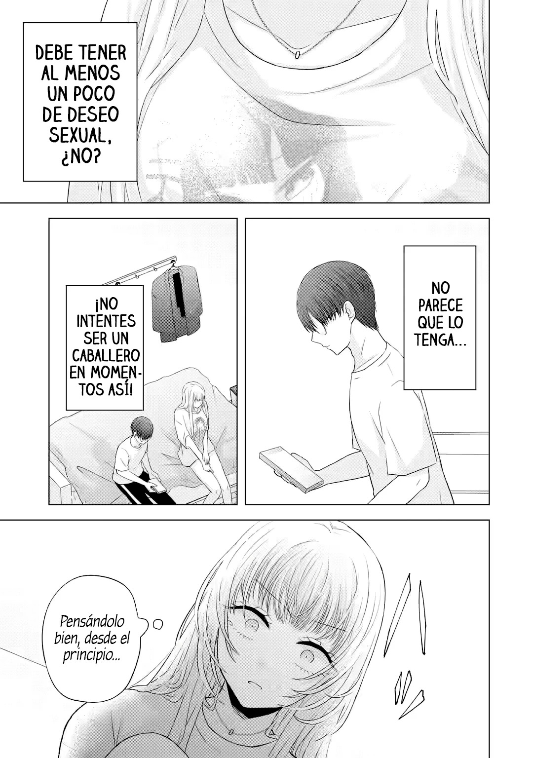 Nanjou-san wa Boku ni Dakaretai Capitulo 7: Nanjou-san es consciente página 34