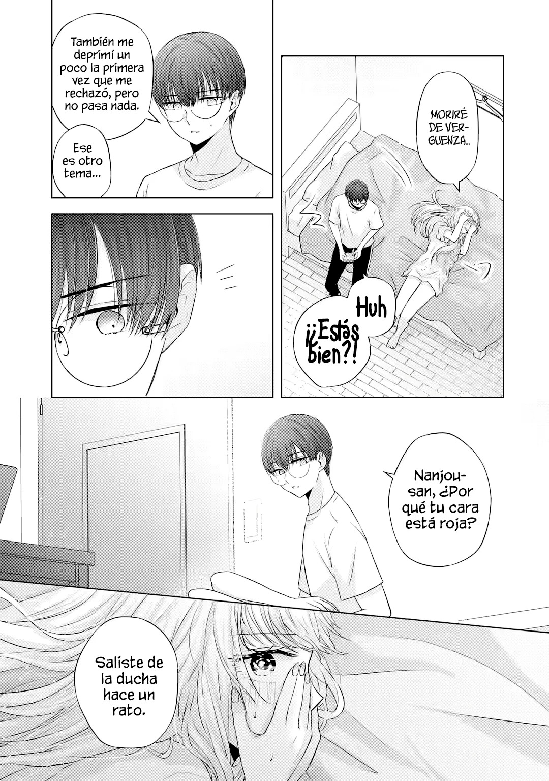 Nanjou-san wa Boku ni Dakaretai Capitulo 7: Nanjou-san es consciente página 36
