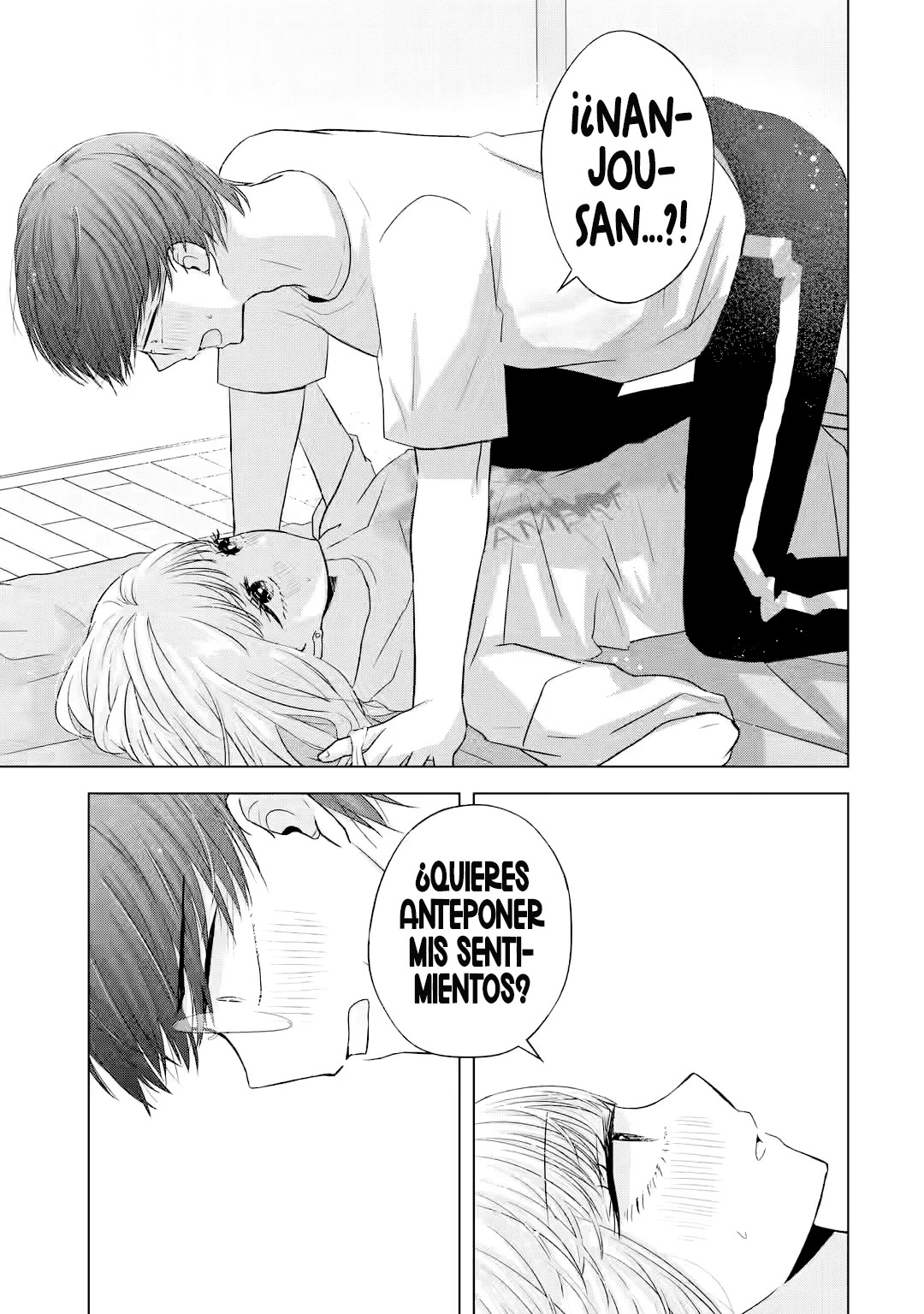 Nanjou-san wa Boku ni Dakaretai Capitulo 7: Nanjou-san es consciente página 40