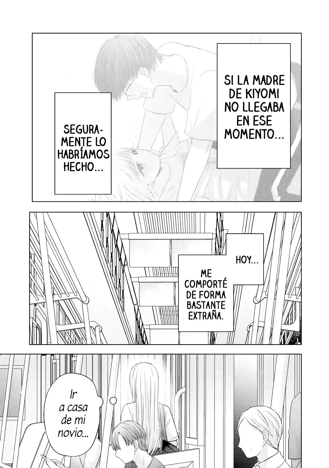 Nanjou-san wa Boku ni Dakaretai Capitulo 7: Nanjou-san es consciente página 52