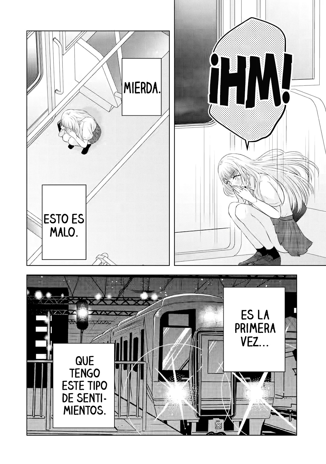 Nanjou-san wa Boku ni Dakaretai Capitulo 7: Nanjou-san es consciente página 56