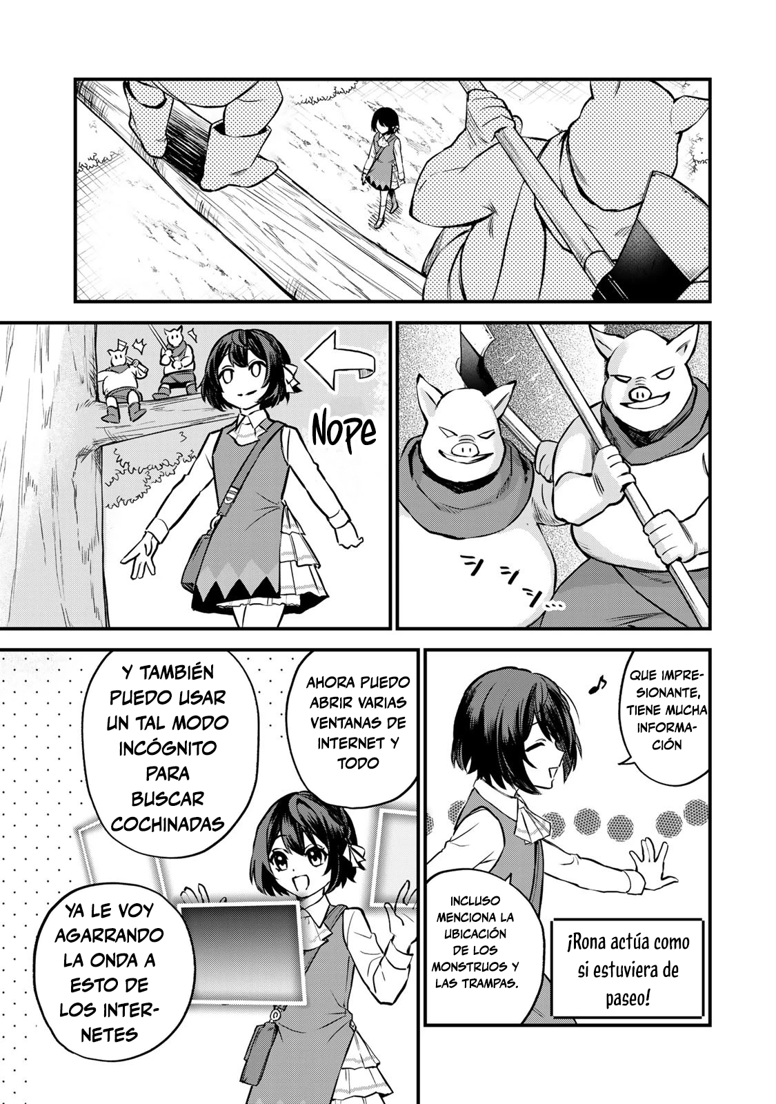 Sekai Saikyou no Majo, Hajimemashita: Watashi Dake "Kouryaku Site" o Miseru Sekai de Jiyuu ni Ikimasu Capitulo 1 página 35