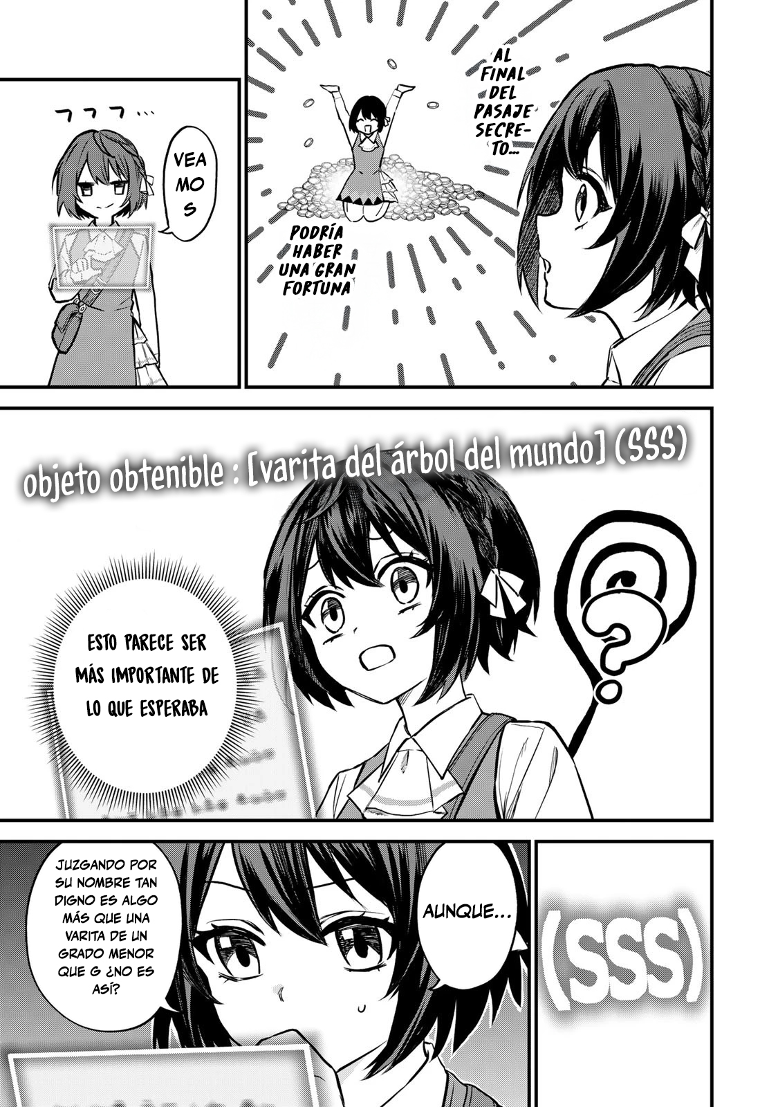 Sekai Saikyou no Majo, Hajimemashita: Watashi Dake "Kouryaku Site" o Miseru Sekai de Jiyuu ni Ikimasu Capitulo 1 página 37