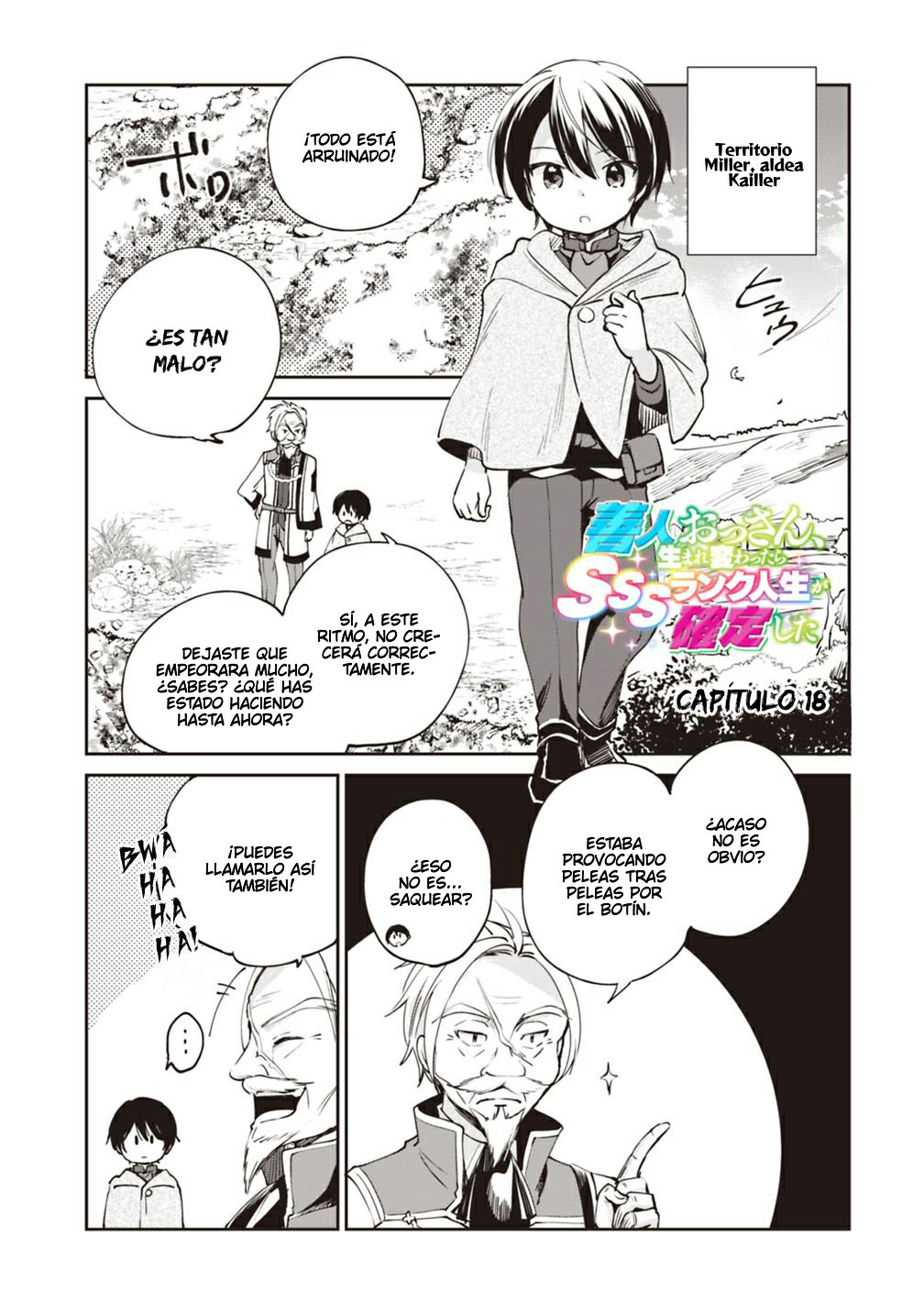 Zennin Ossan, Umarekawattara SSS Rank Jinsei ga Kakutei Shita Capitulo 18 página 2