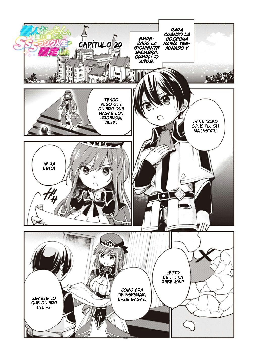 Zennin Ossan, Umarekawattara SSS Rank Jinsei ga Kakutei Shita Capitulo 20 página 2