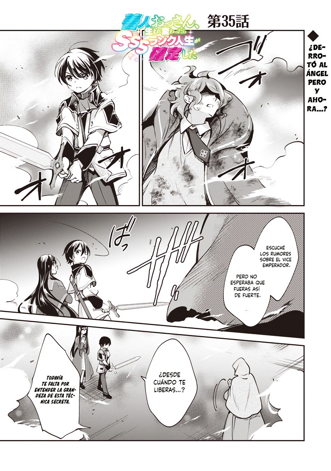 Zennin Ossan, Umarekawattara SSS Rank Jinsei ga Kakutei Shita Capitulo 35 página 2