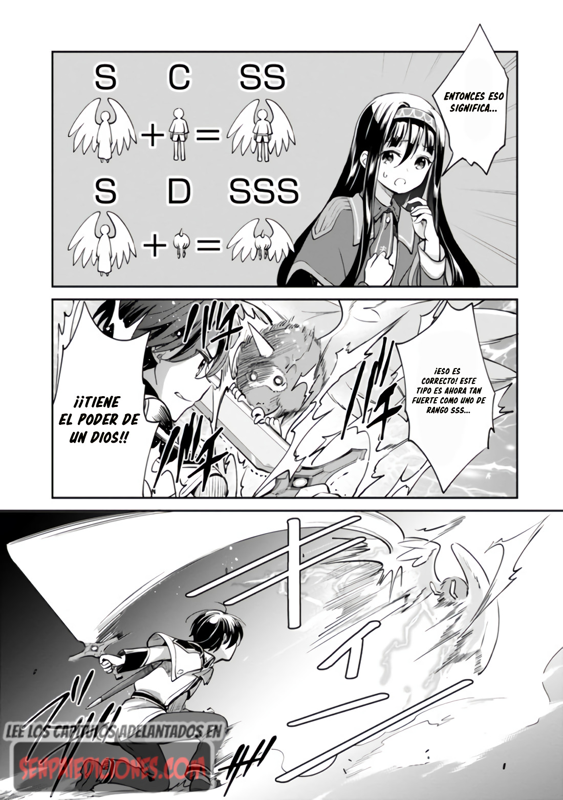 Zennin Ossan, Umarekawattara SSS Rank Jinsei ga Kakutei Shita Capitulo 35 página 8