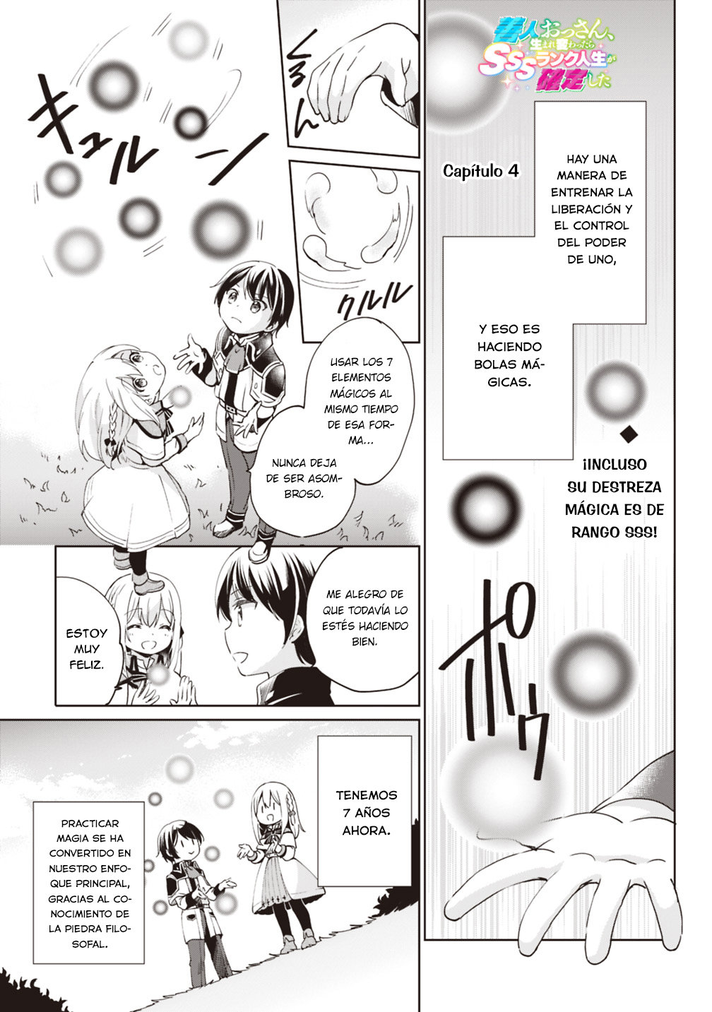 Zennin Ossan, Umarekawattara SSS Rank Jinsei ga Kakutei Shita Capitulo 4 página 2