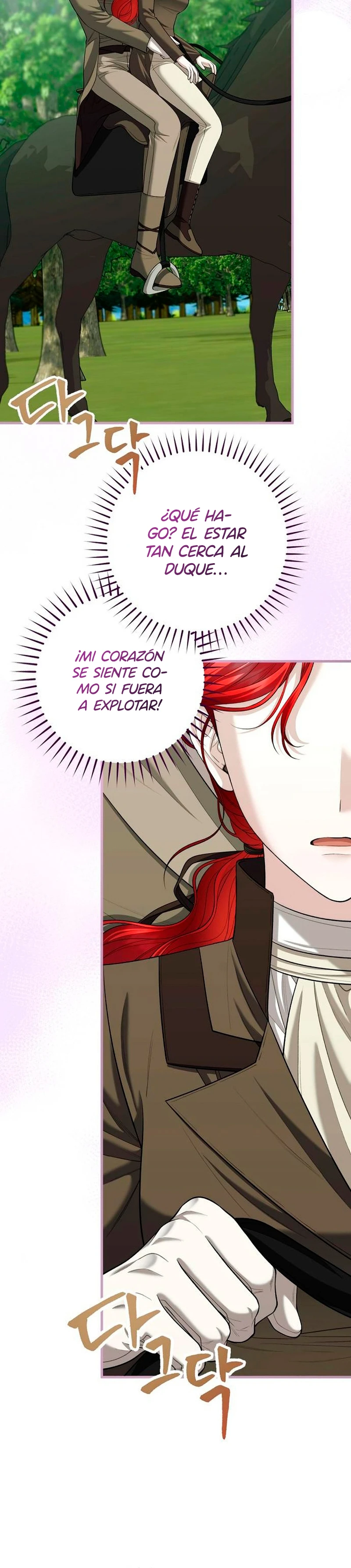 Sé que no debería estar haciendo esto con el Duque, pero…. Capitulo 28 página 6