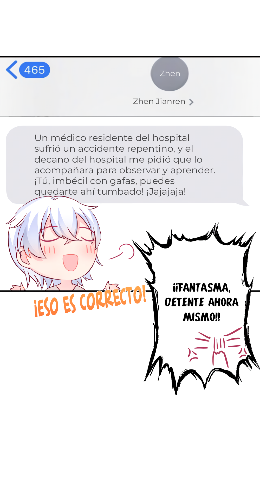 Bájate de mí Dr. Fantasma Capitulo 39.5 página 6