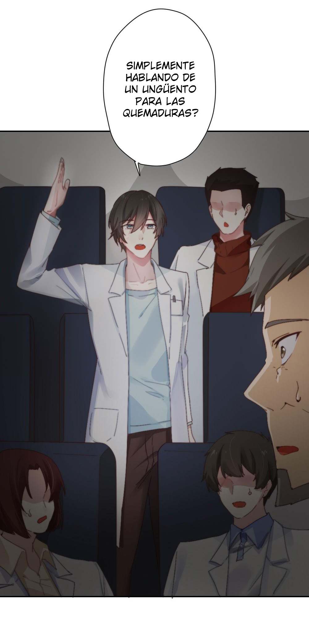 Bájate de mí Dr. Fantasma Capitulo 6: Intercambio Académico página 40