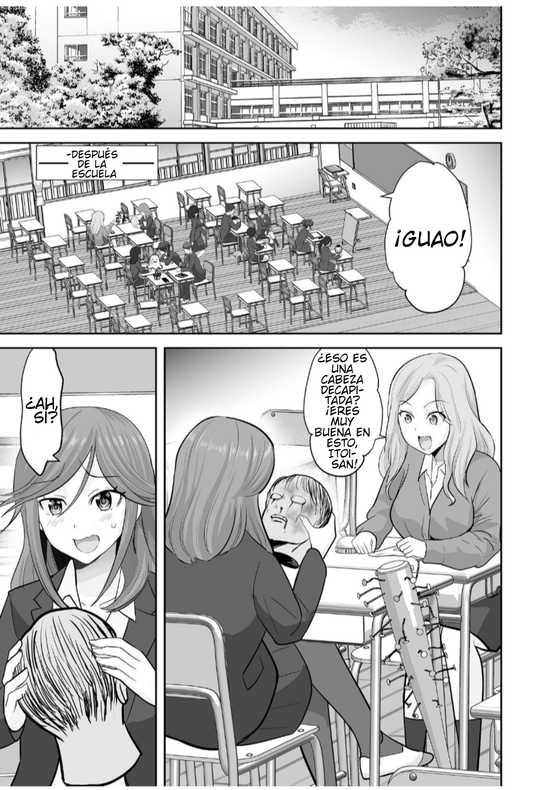 Kono JK, Nakami wa Doutei Yankee desu Capitulo 8.1 página 7