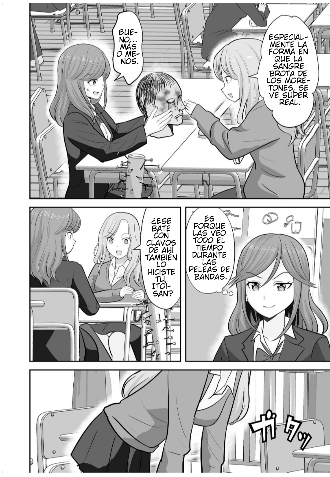 Kono JK, Nakami wa Doutei Yankee desu Capitulo 8.1 página 8
