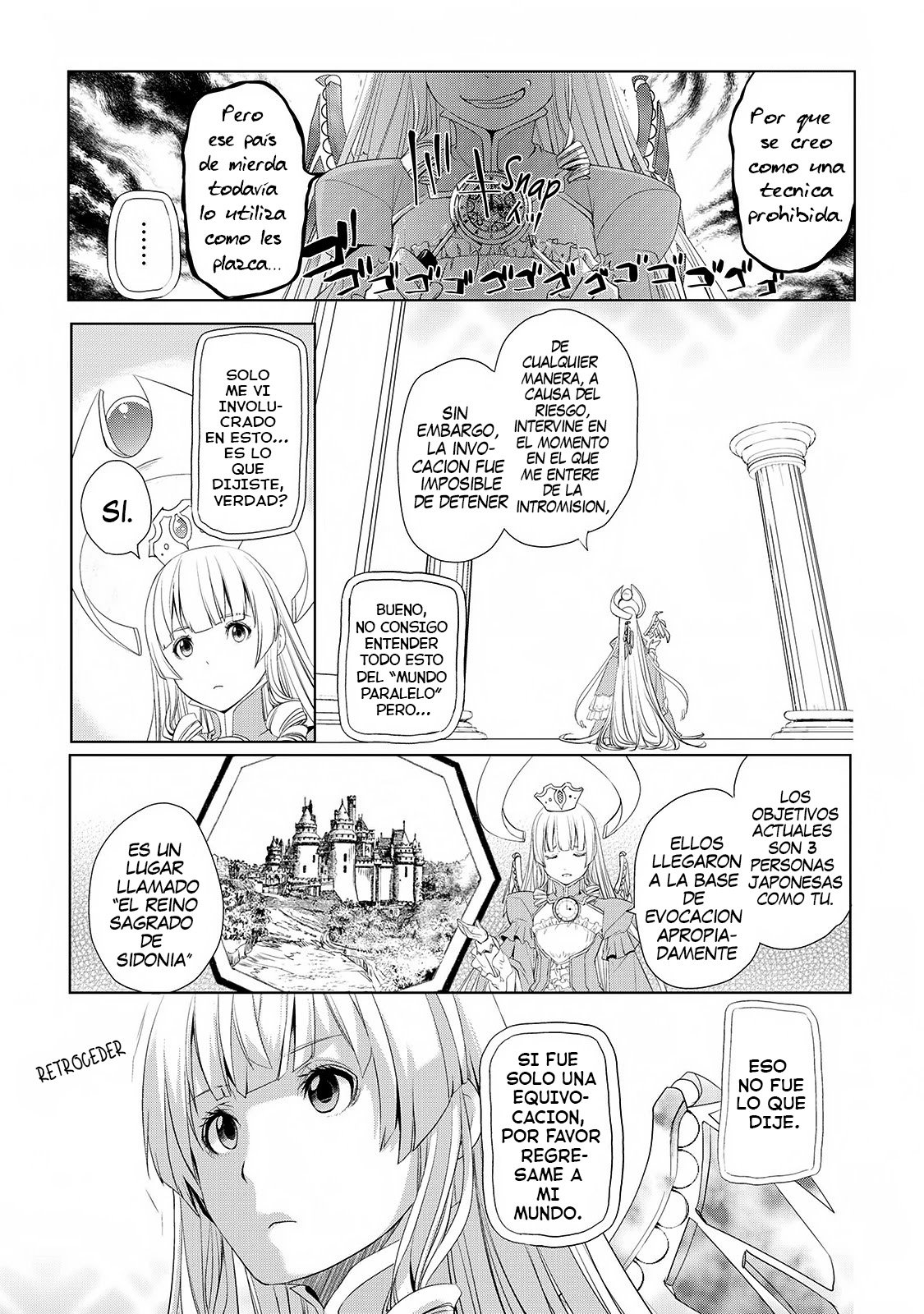 ¿Izure Saikyou no Renkinjutsushi? Capitulo 1: Un Guijarro Lanzado página 7