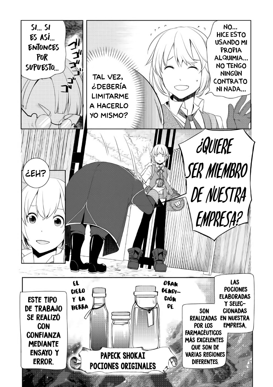 ¿Izure Saikyou no Renkinjutsushi? Capitulo 3.2 página 10