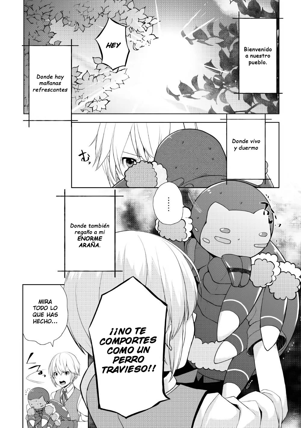 ¿Izure Saikyou no Renkinjutsushi? Capitulo 4: ~ !Crisis en la aldea¡ ~ !Una araña invade¡ ~ página 2