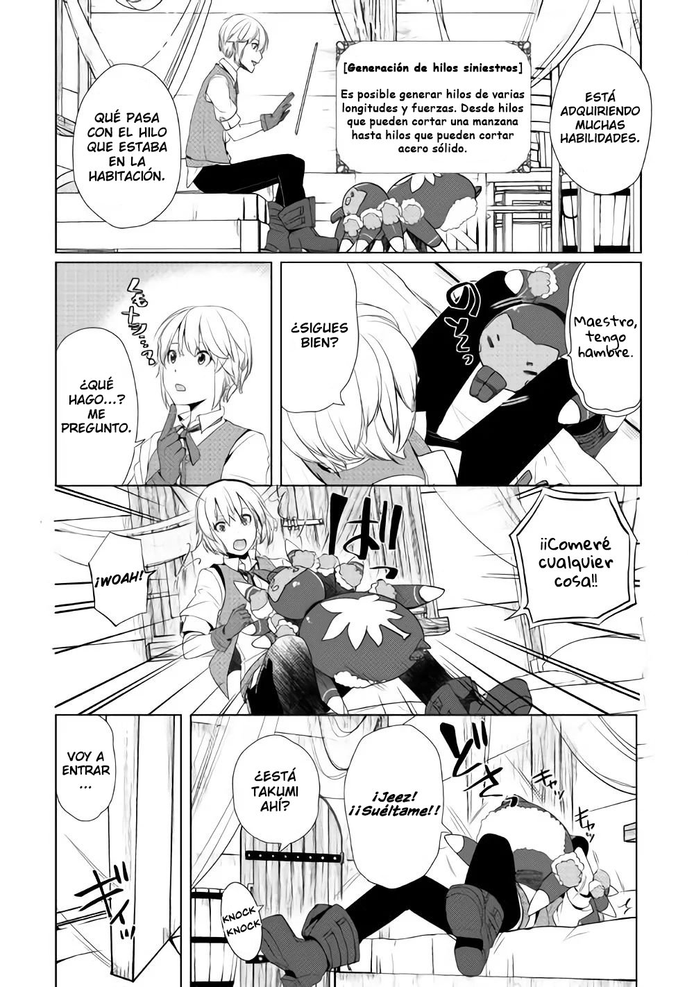 ¿Izure Saikyou no Renkinjutsushi? Capitulo 4: ~ !Crisis en la aldea¡ ~ !Una araña invade¡ ~ página 5