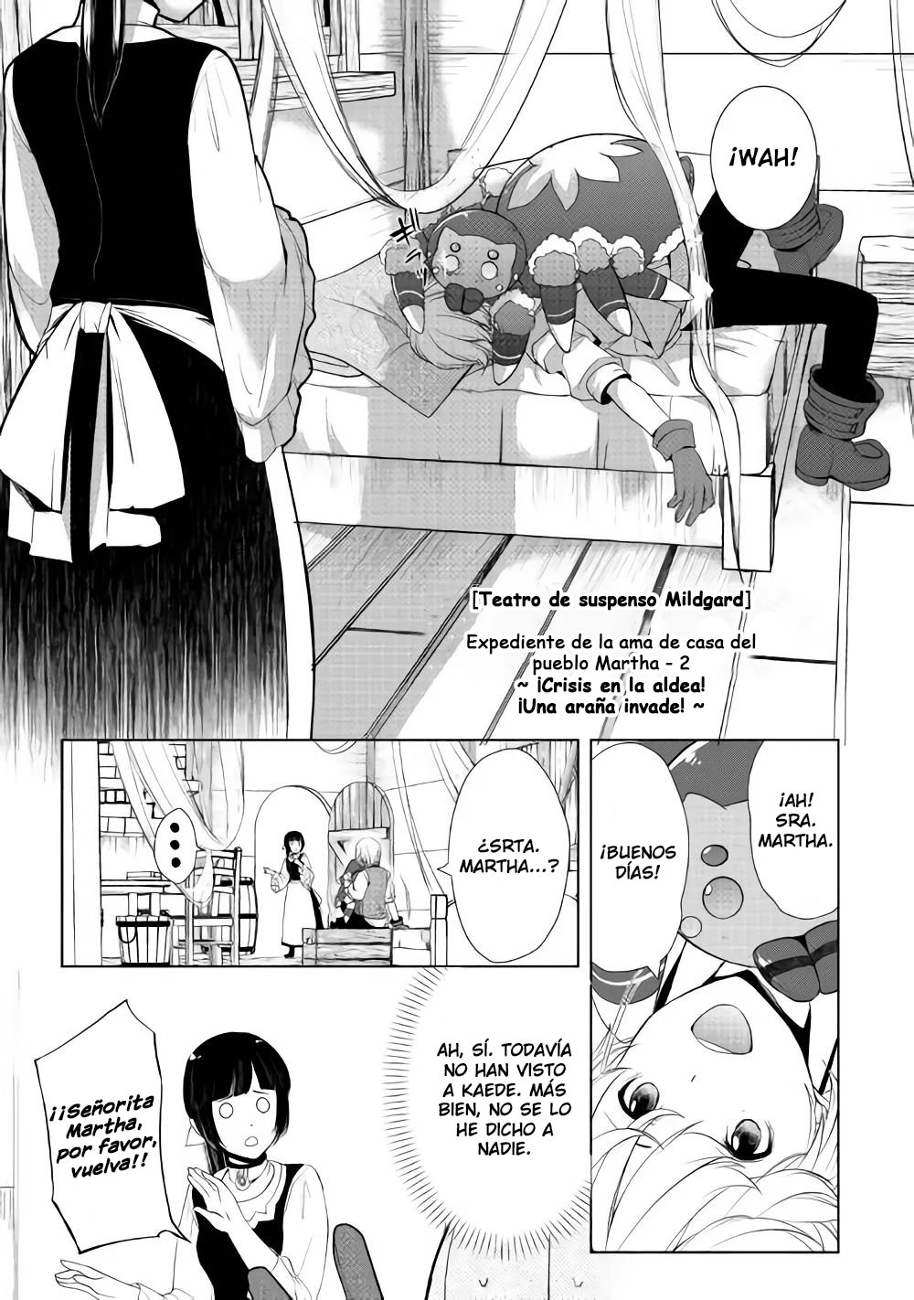 ¿Izure Saikyou no Renkinjutsushi? Capitulo 4: ~ !Crisis en la aldea¡ ~ !Una araña invade¡ ~ página 6