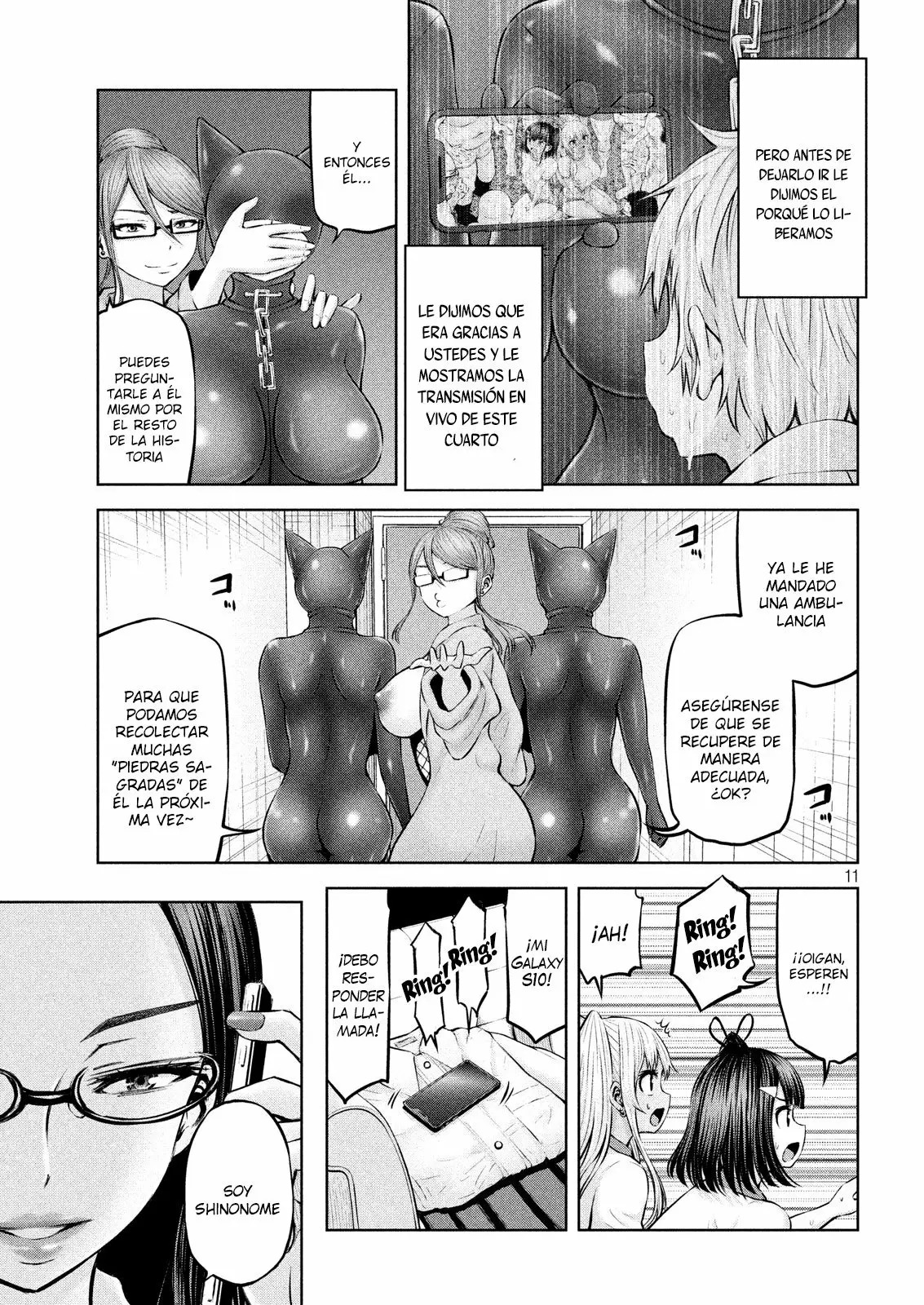 Adamasu no Majotachi Capitulo 11: Los lazos entre amigos de la infancia página 11