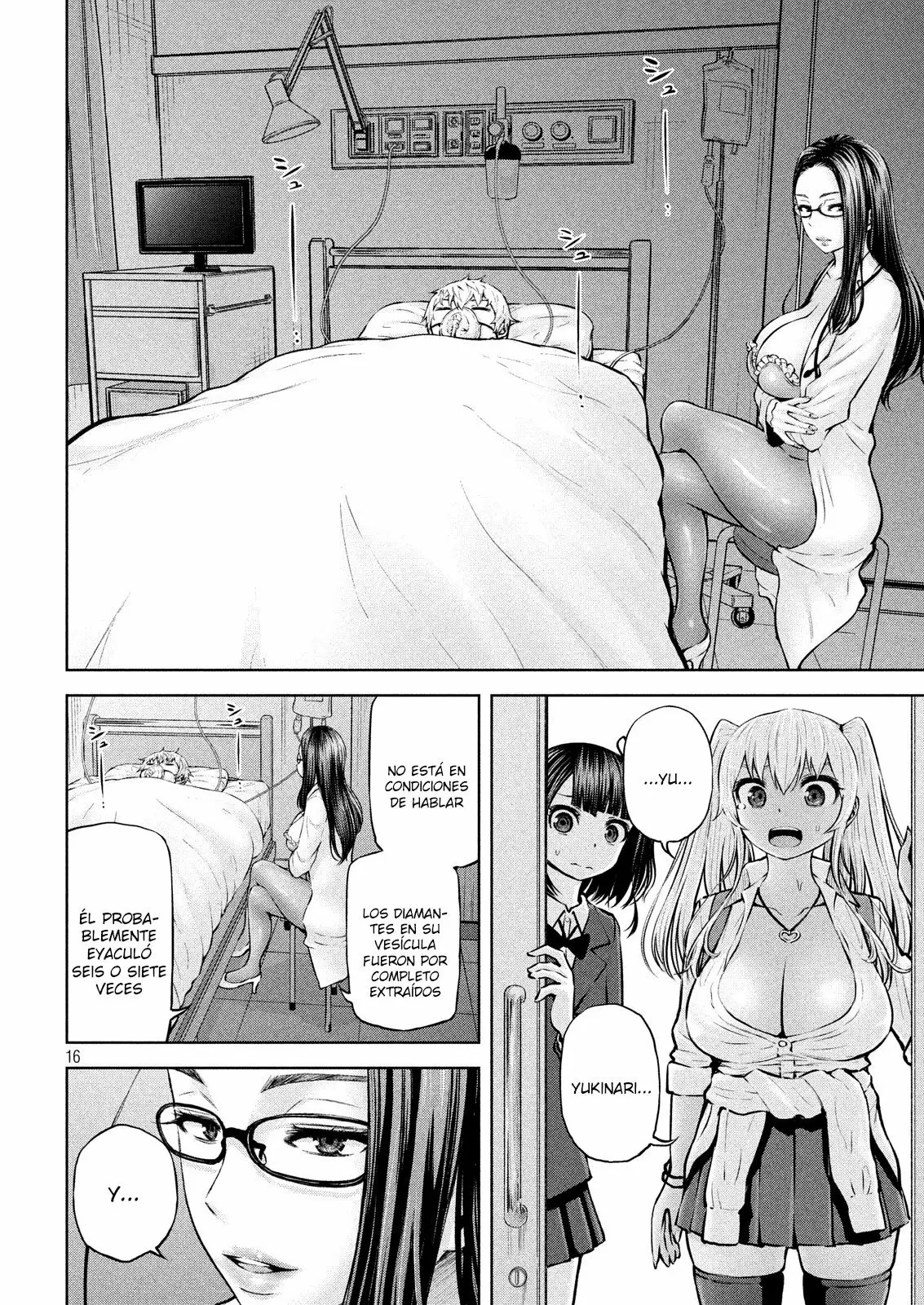 Adamasu no Majotachi Capitulo 11: Los lazos entre amigos de la infancia página 16