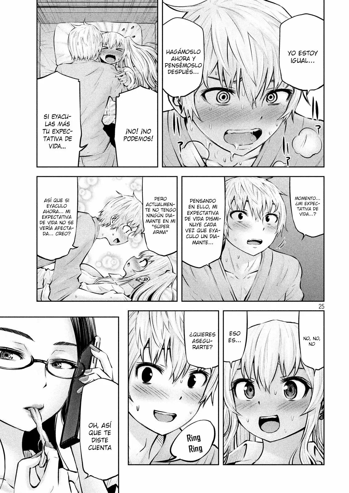 Adamasu no Majotachi Capitulo 11: Los lazos entre amigos de la infancia página 25
