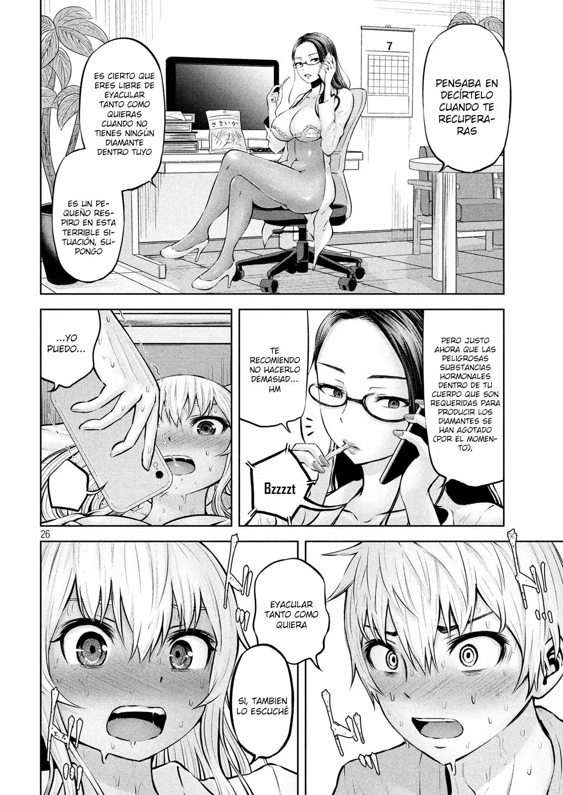Adamasu no Majotachi Capitulo 11: Los lazos entre amigos de la infancia página 26