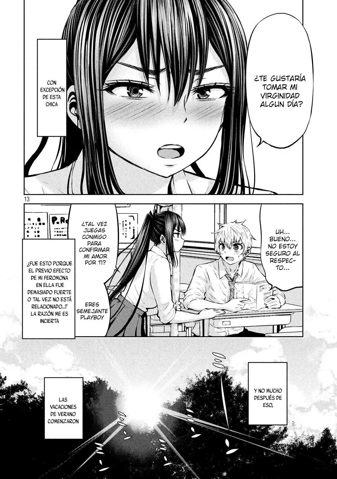 Adamasu no Majotachi Capitulo 13: Las vacaciones de verano han comenzado página 15