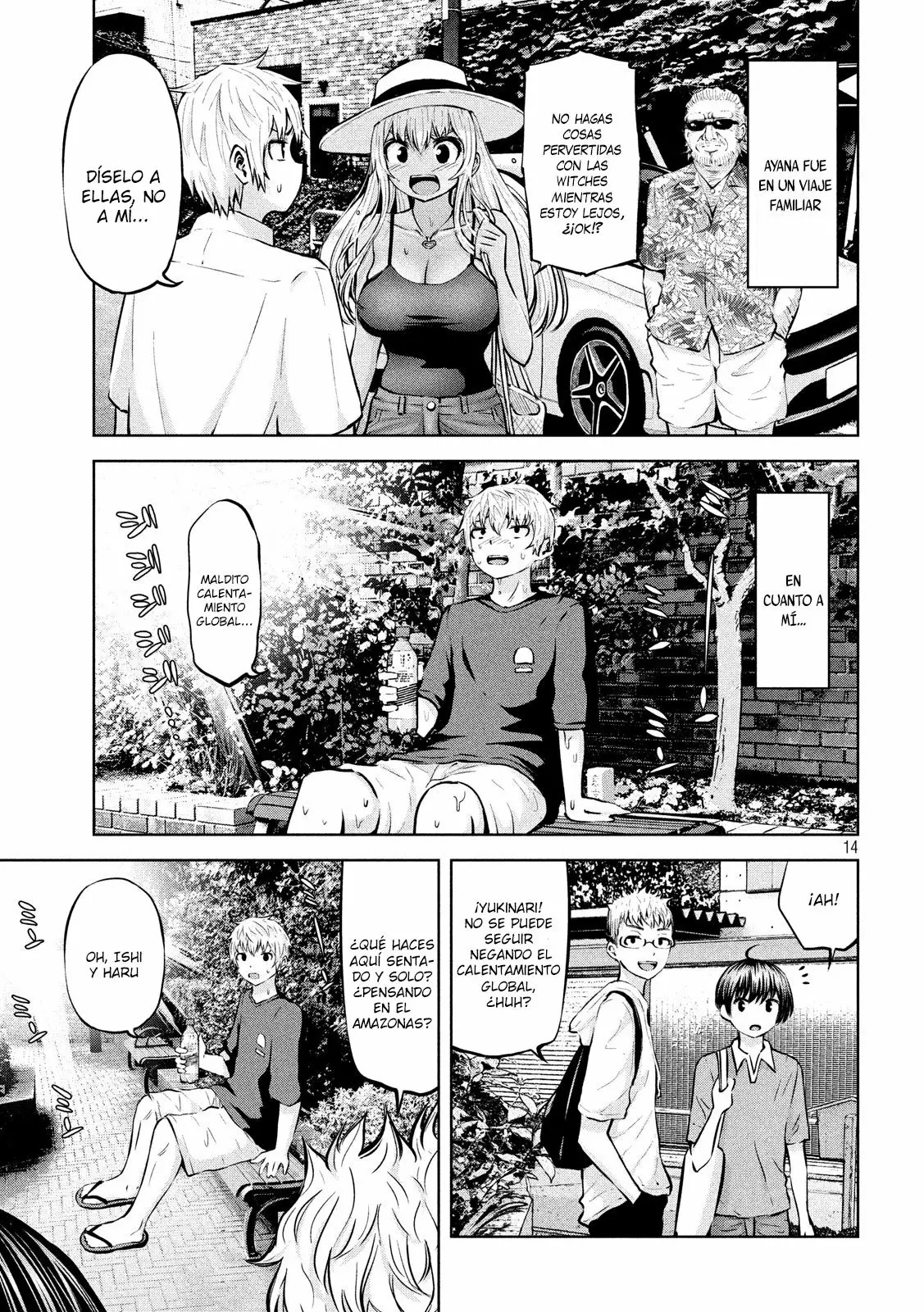Adamasu no Majotachi Capitulo 13: Las vacaciones de verano han comenzado página 16