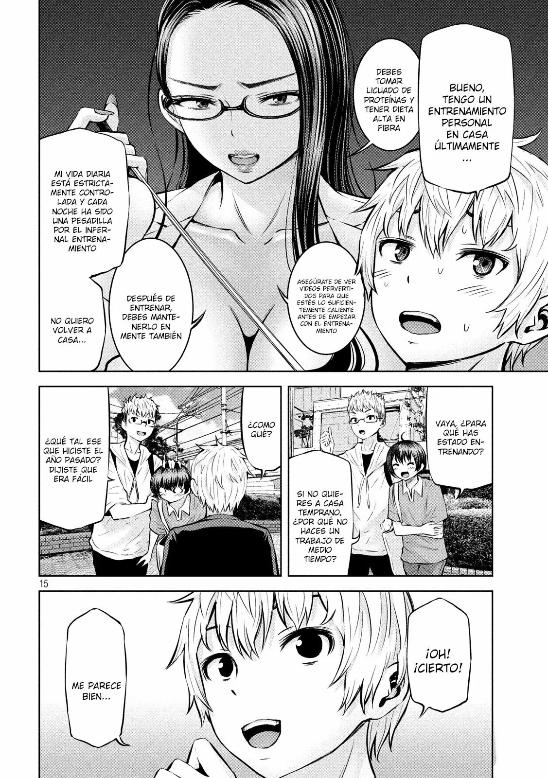 Adamasu no Majotachi Capitulo 13: Las vacaciones de verano han comenzado página 17