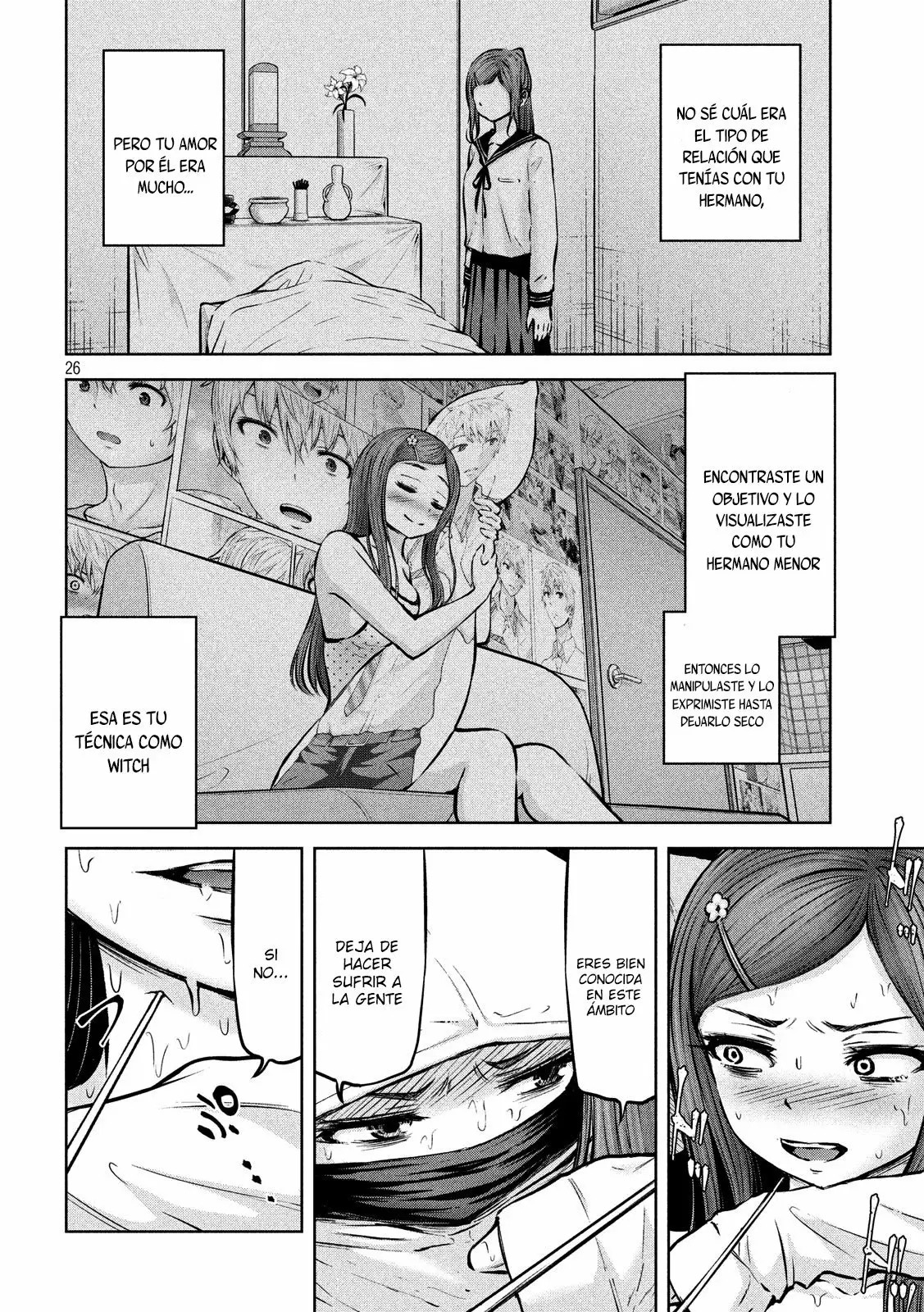 Adamasu no Majotachi Capitulo 14: El juguete de Onee-san página 27