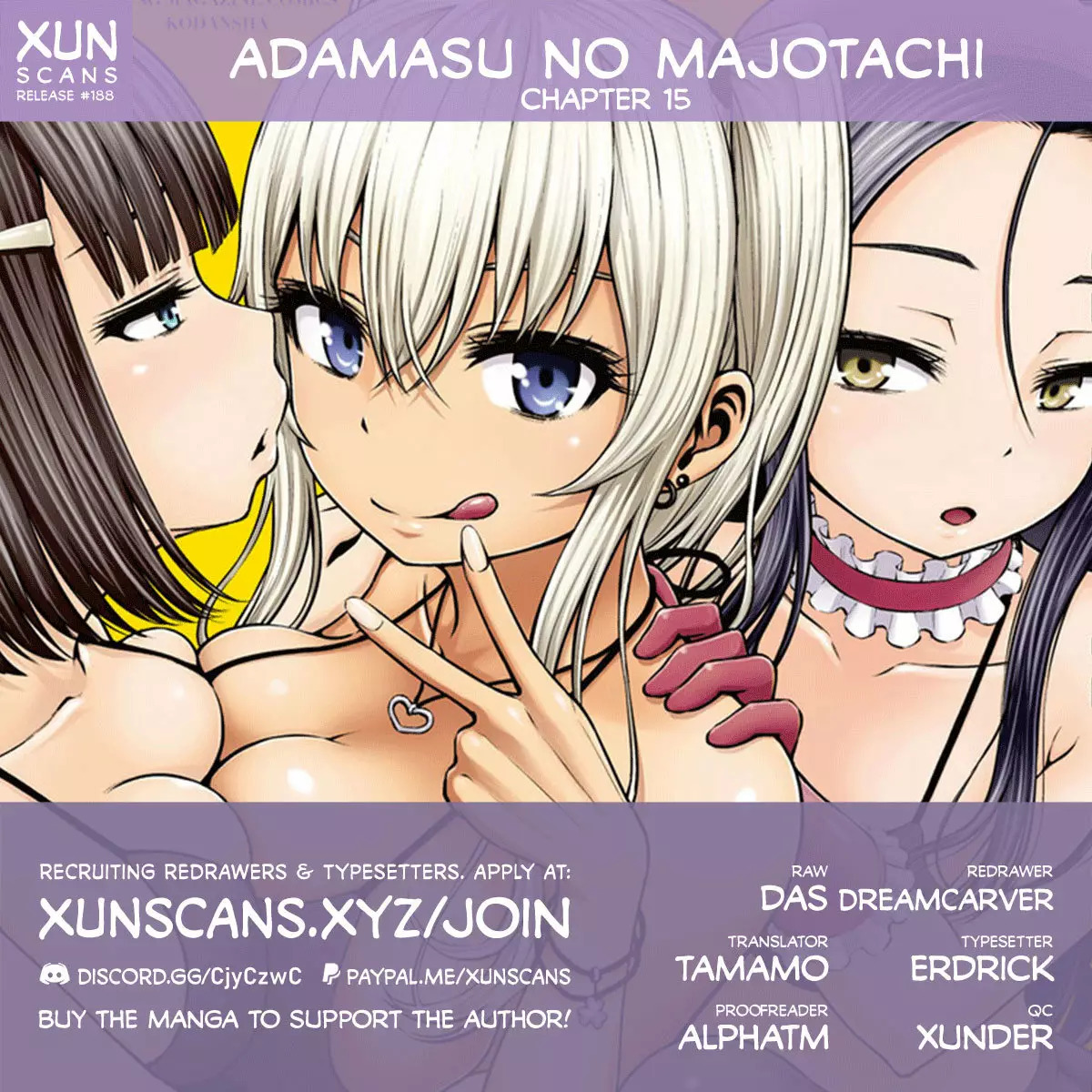 Adamasu no Majotachi Capitulo 15: Escape temporal página 35