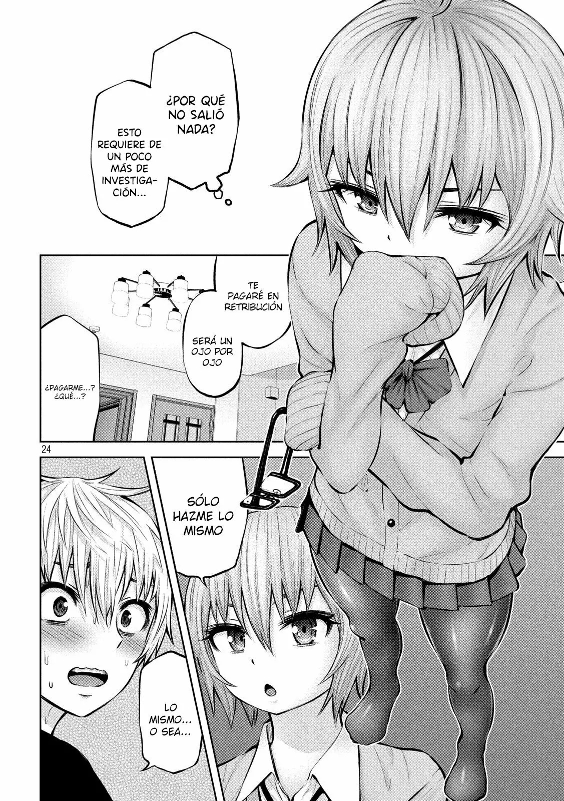 Adamasu no Majotachi Capitulo 16: El experimento de la pequeña chica científica página 24